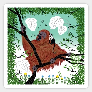 Simian Songs Sticker